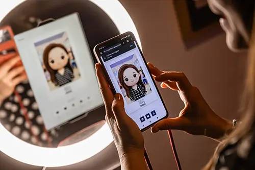 Alquiler de fotomatón con inteligencia artificial para eventos con descarga directa