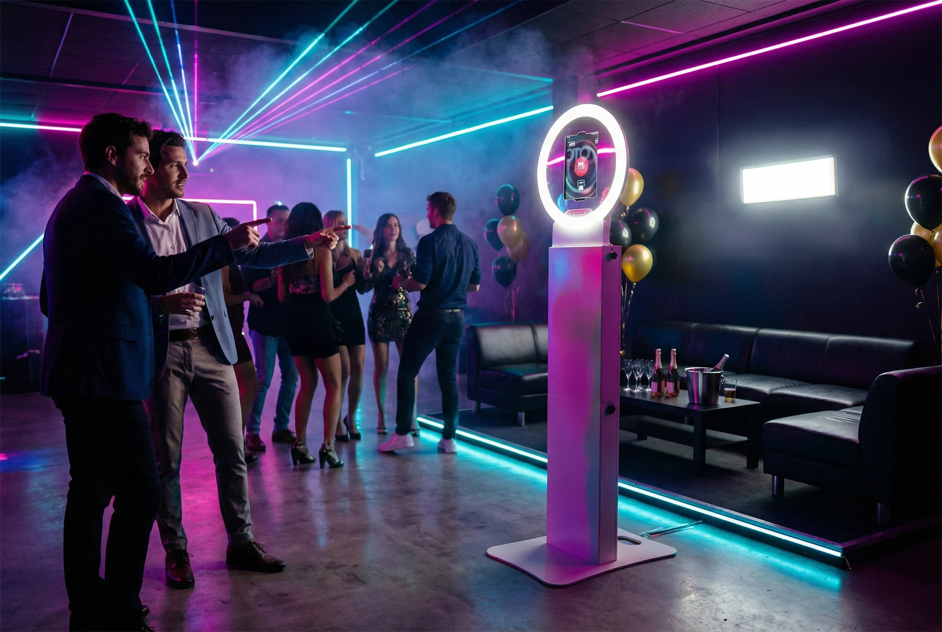 Fotomaton Selfie IA para fiestas