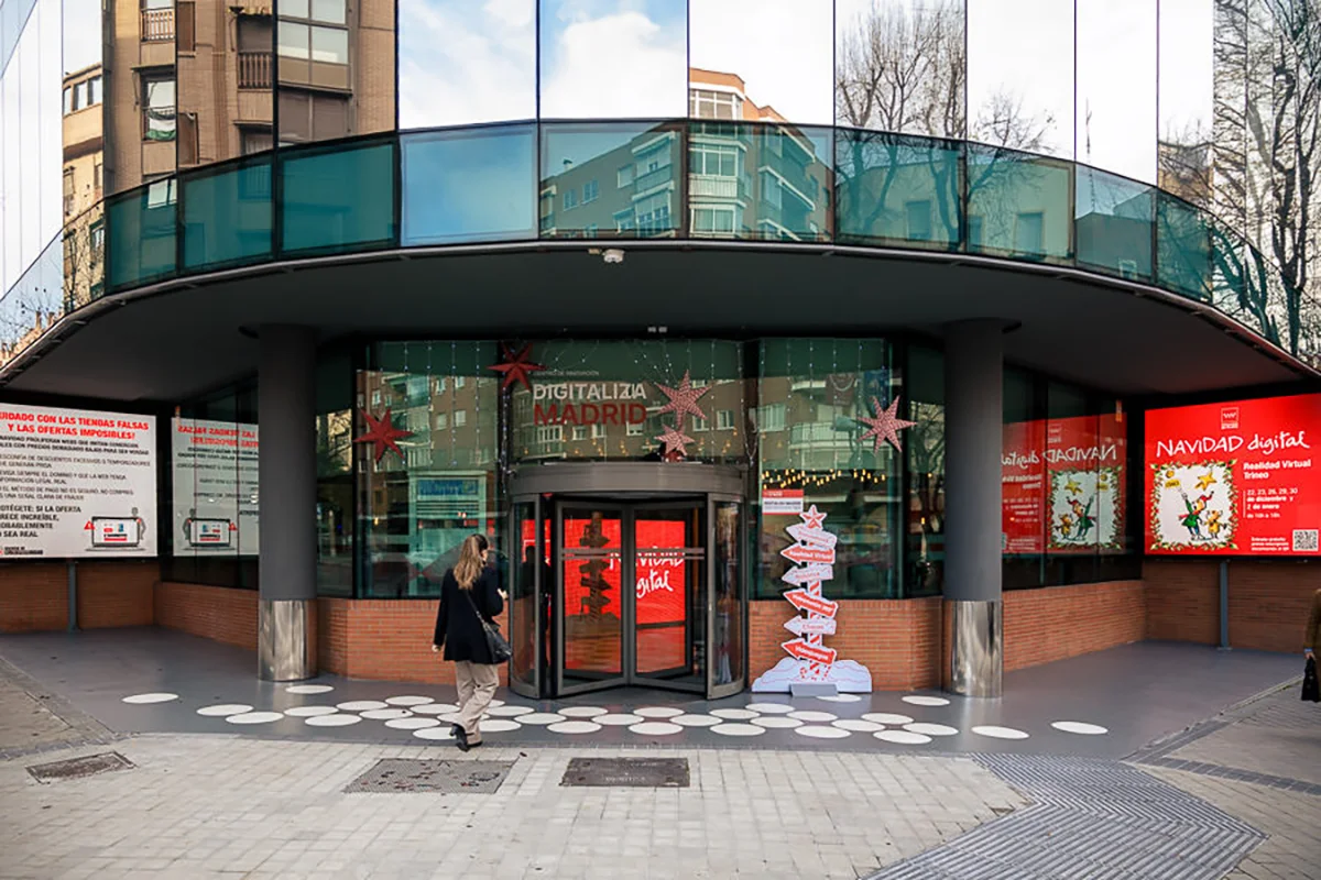 Plataforma 360 en Navidad Interactiva de Digitaliza Madrid